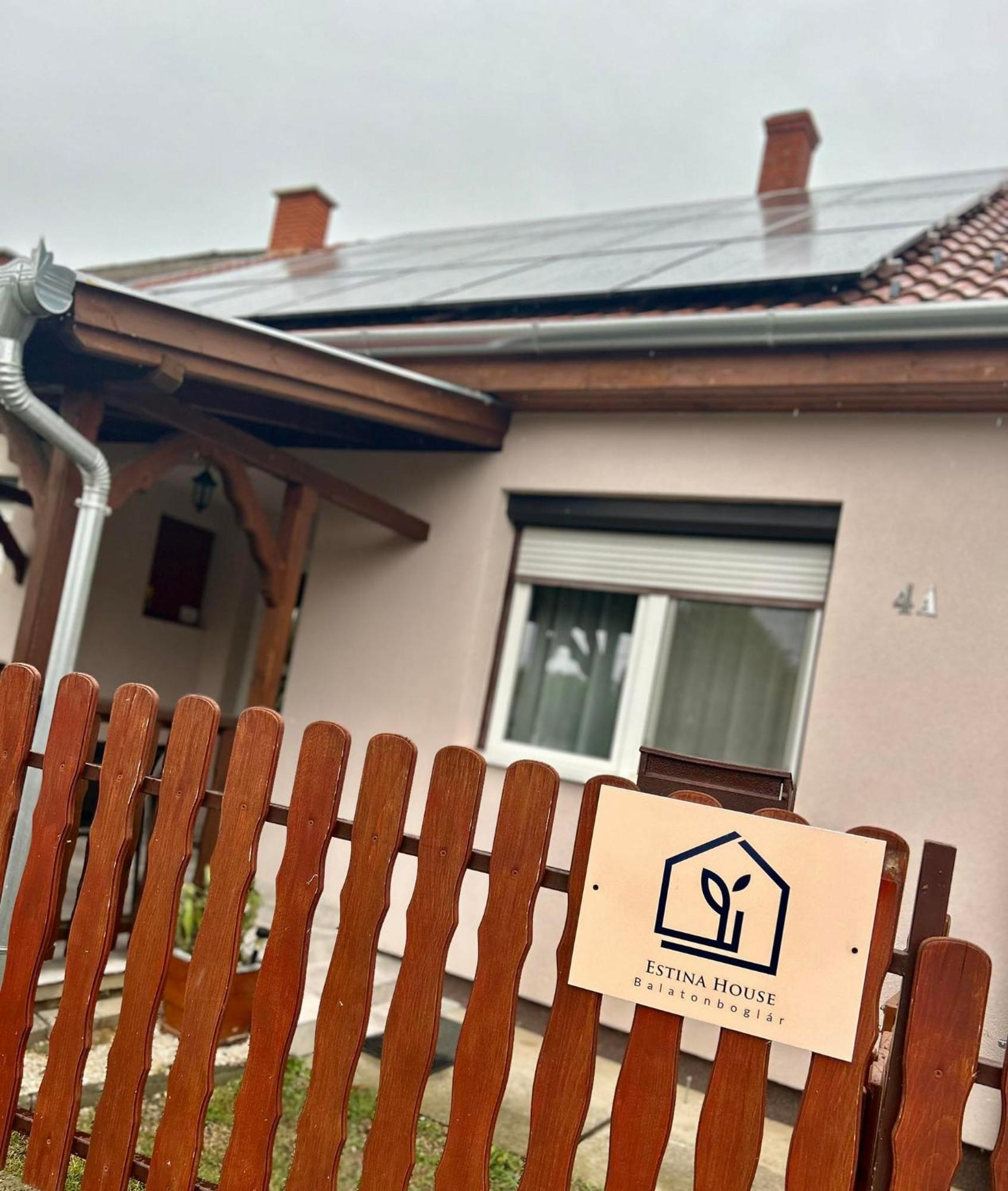 Estina House Villa Balatonboglar Ngoại thất bức ảnh
